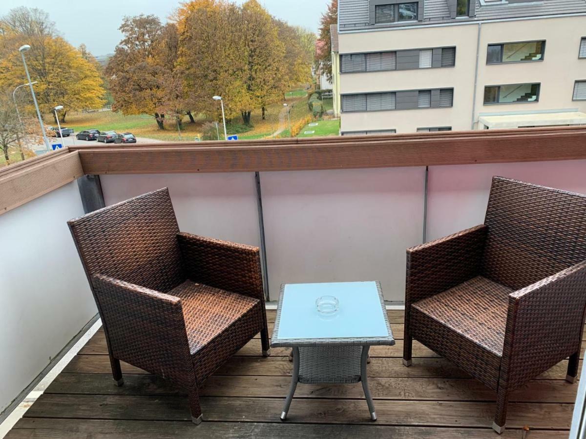Апартаменти Zentrales Wg-Zimmer 1 Ravensburg, Balkon, Kamin Екстер'єр фото